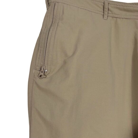 Clothing Arts  P^Cubed Pick-Pocket Proof Nylon Pants Khaki Tan Men's Size 38x32 - Picture 3 of 10